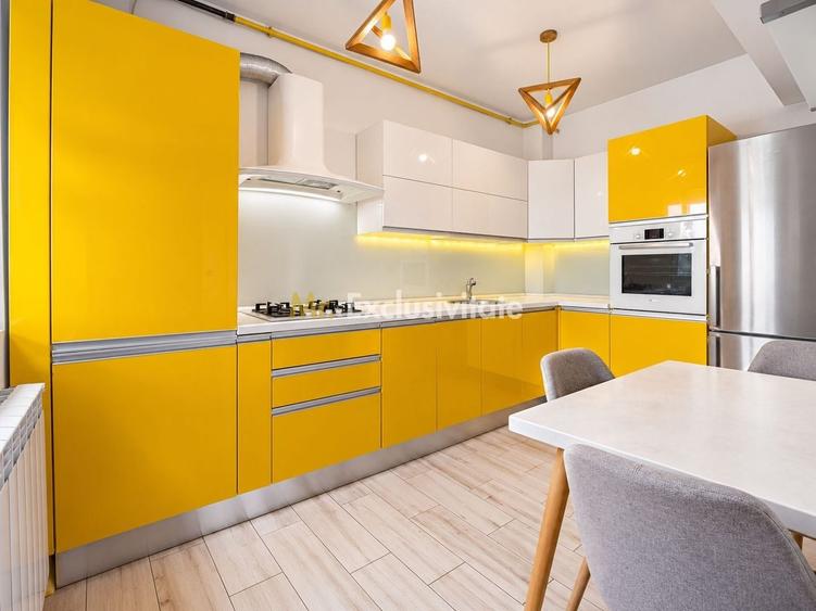 Apartament cu 3 camere semidecomandat, mobilat în Fundeni