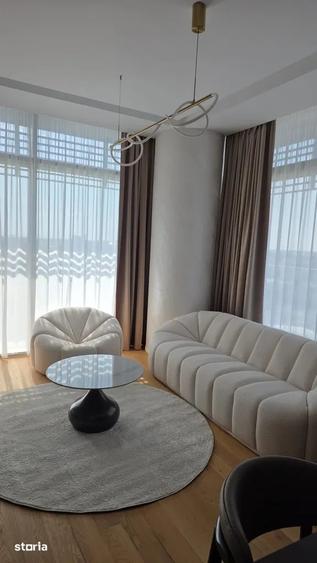 Apartament cu 3 camere semidecomandat, mobilat în Floreasca