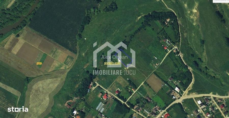 Teren cu priveliste | 1.900 mp si front 32 m Jucu de Sus
