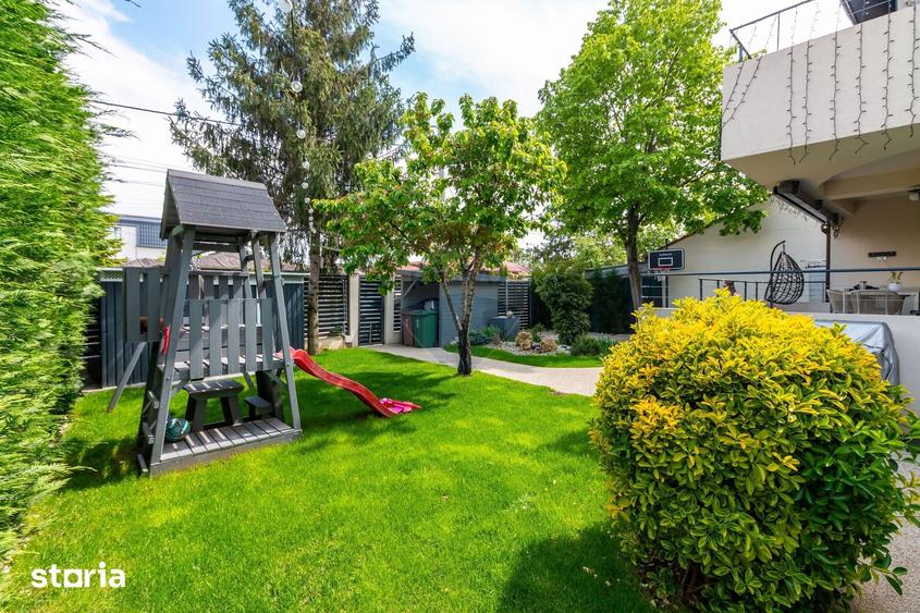 Vila superba 7 camere, zona linistita, Bucurestii Noi - 10