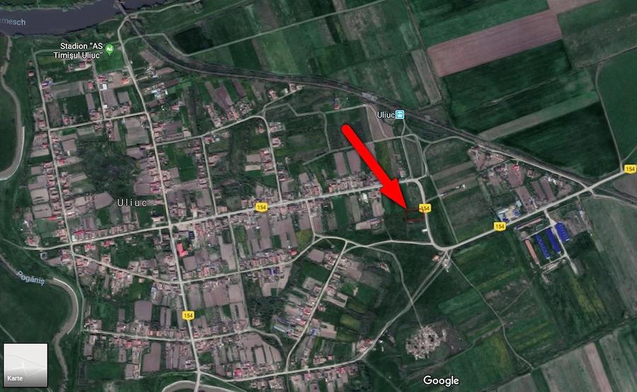 Teren de 1500 mp, în Uliuc