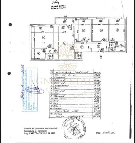 Apartament cu 4 camere semidecomandat, mobilat în Brâncoveanu