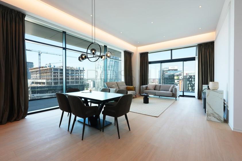 Apartament cu 4 camere semidecomandat, mobilat în Floreasca — fotografia 1