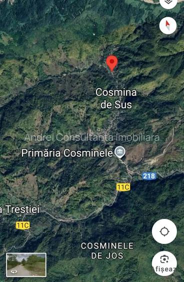 19000 Euro vanzare 521 mp teren asfalt apa gaz si curent Cosminele Prahova zona superba
