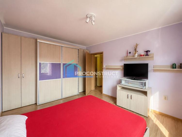 Apartament cu 3 camere decomandat, mobilat în Circumvalațiunii