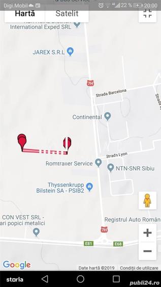 Teren de 6000 mp, în Cristian
