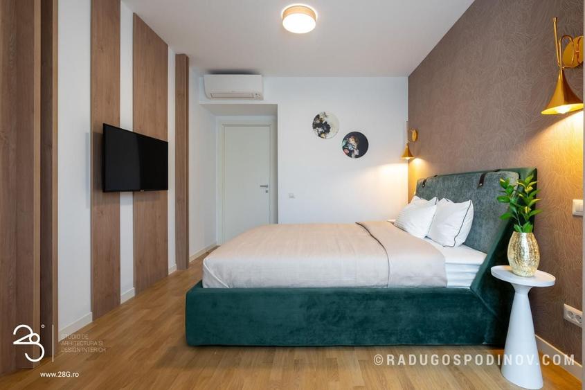 Apartament cu 3 camere decomandat, mobilat în Herăstrău