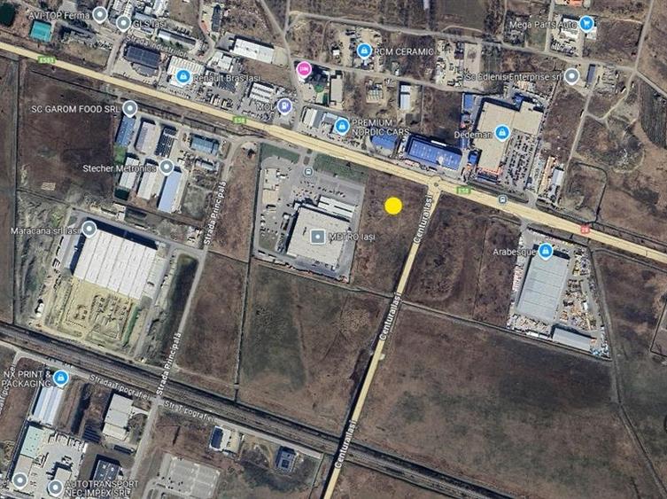 Teren Construcții intravilan de 10000 mp, în Miroslava