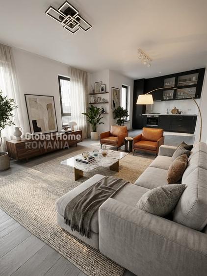 Apartament cu 3 camere decomandat în Voluntari
