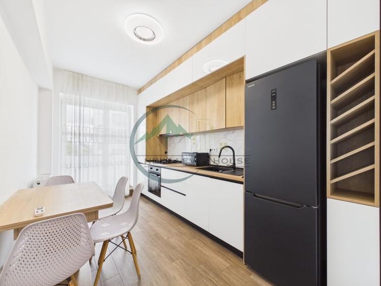 Apartament cu 2 camere decomandat, mobilat în Sânpetru