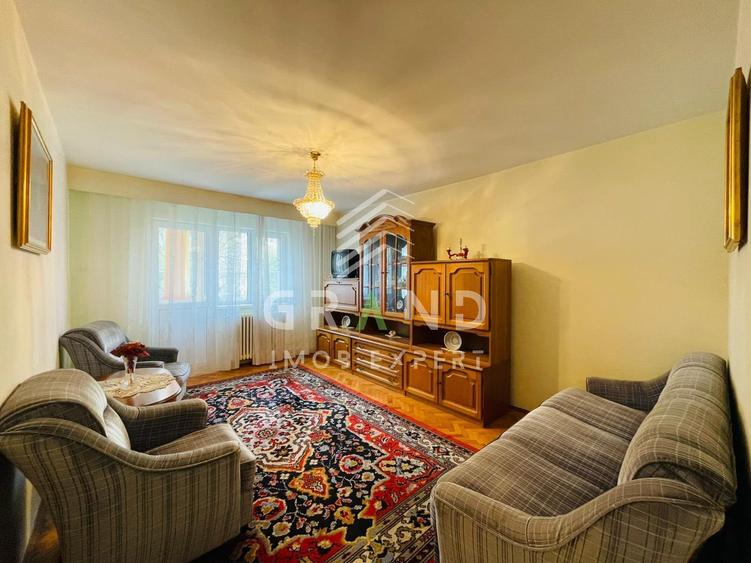 Apartament cu 3 camere decomandat, mobilat în Mănăștur — fotografia 1