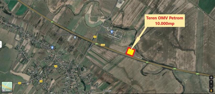 Teren Construcții intravilan de 10000 mp, în Căteasca