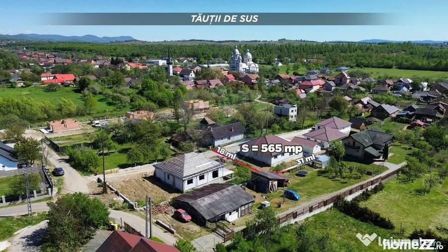 Casă cu 4 camere cu Teren 500 Mp în Tăuții de Sus