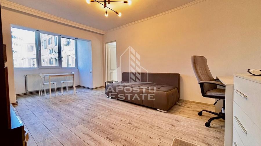 Apartament cu 2 camere nedecomandat, mobilat în Spitalul Județean