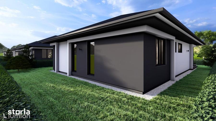 Casă cu 4 camere cu Teren 465 Mp în Sânpetru