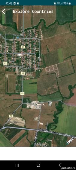 Teren de 42000 mp, în Nord