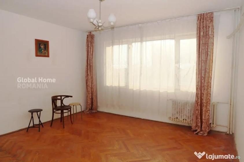 Apartament cu 3 camere semidecomandat în 1 Mai