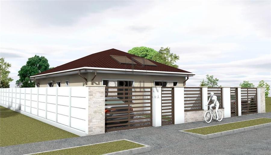 Duplex cu 3 camere cu Canalizare în Albina