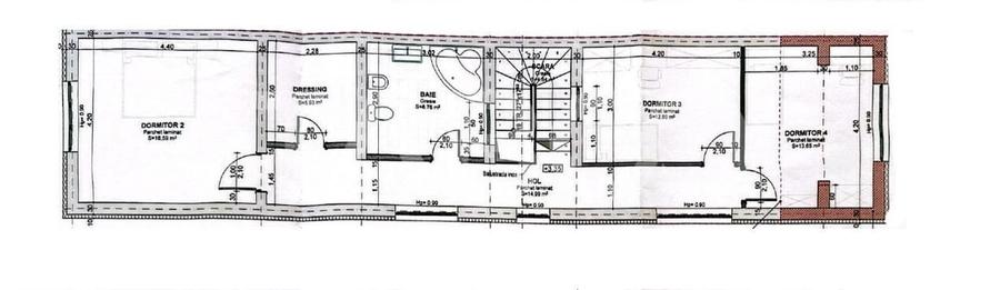 Casă cu 4 camere cu Teren 155 Mp în Est