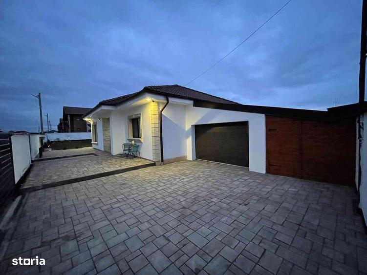 Casa moderna, mobilata, garaj + terasa BBQ, strada privata Mocira - 12