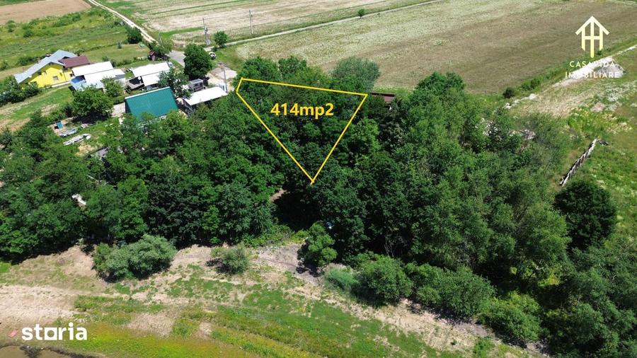 Teren de 414 mp, în Fârdea