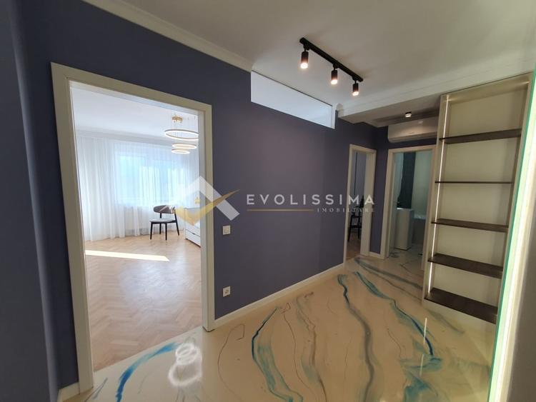 Apartament cu 3 camere decomandat, mobilat în Dealul Cetății