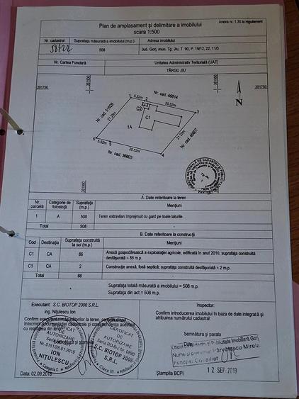 Casă cu 2 camere cu Teren 508 Mp în Periferie