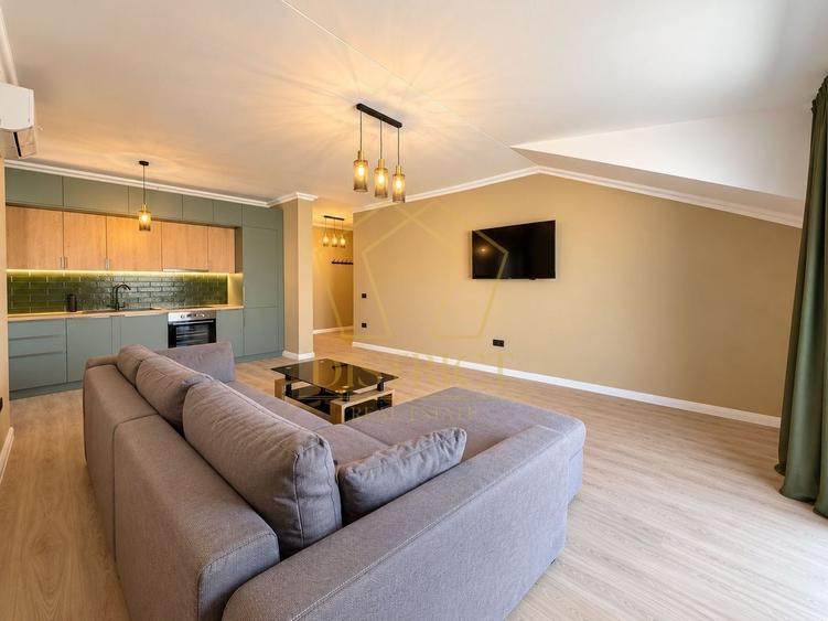Apartament cu 2 camere semidecomandat, mobilat în Giroc