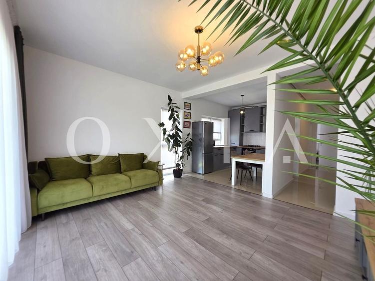 Apartament cu 2 camere semidecomandat, mobilat în Dumbrăvița