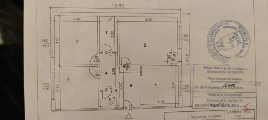Apartament cu 3 camere decomandat în Cantacuzino