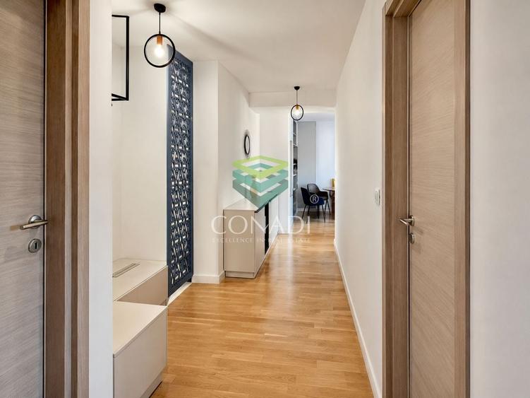 Apartament cu 3 camere semidecomandat, mobilat în Domenii