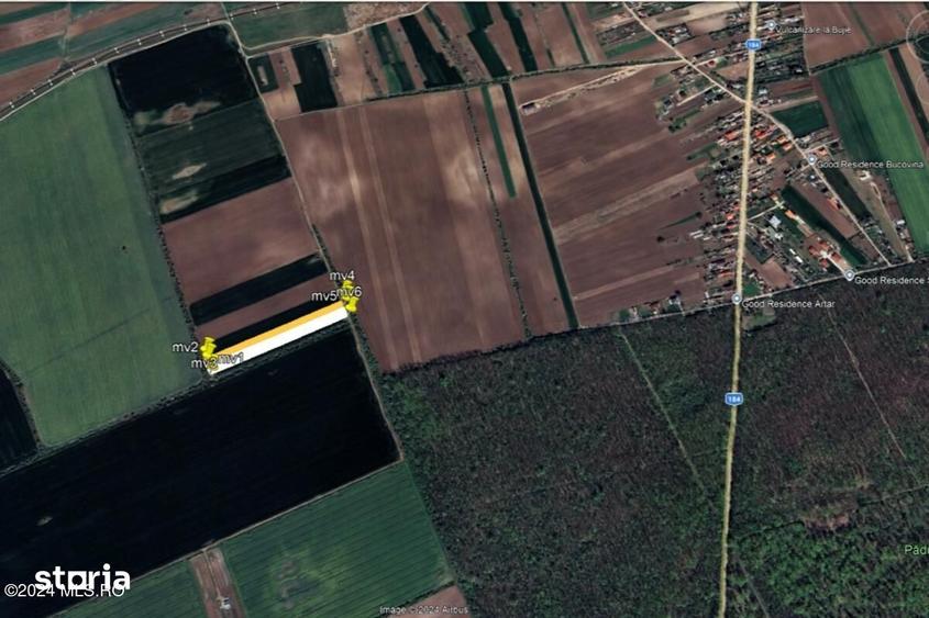 Teren de 11884 mp, în Moara Vlăsiei