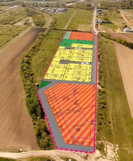 Teren Construcții intravilan de 647 mp, în Moșnița Nouă