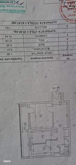 Apartament cu 2 camere în Vest