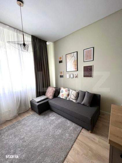 Apartamnt cu o camera, 21 mp, complet renovat, zona Calea Floresti - 5
