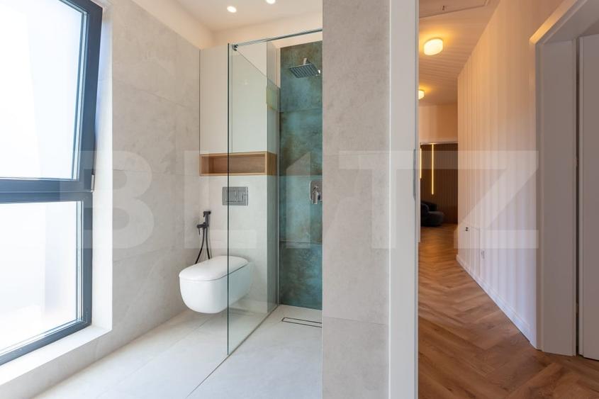Duplex cu 4 camere cu Canalizare în Chinteni