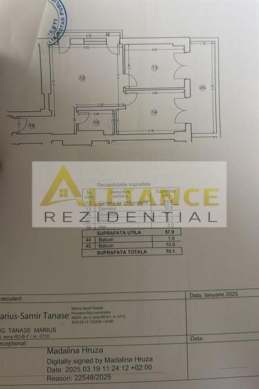 Apartament cu 3 camere decomandat în Fundeni