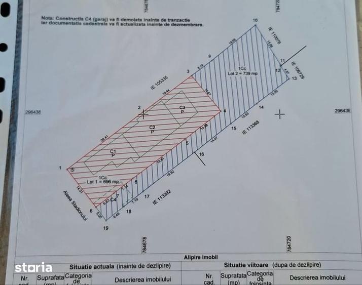 Teren de 739 mp, în Cumpăna