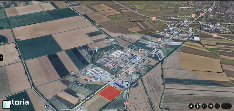 Teren de 20000 mp, în Aurel Vlaicu