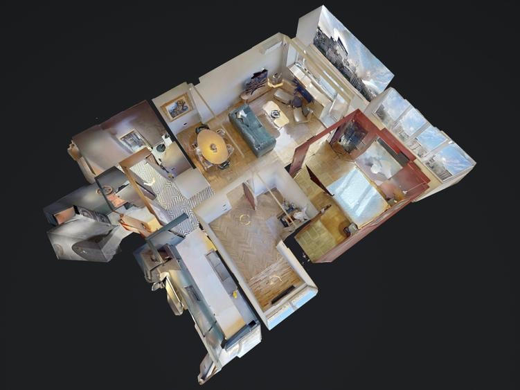 Apartament cu 3 camere semidecomandat în Calea Victoriei