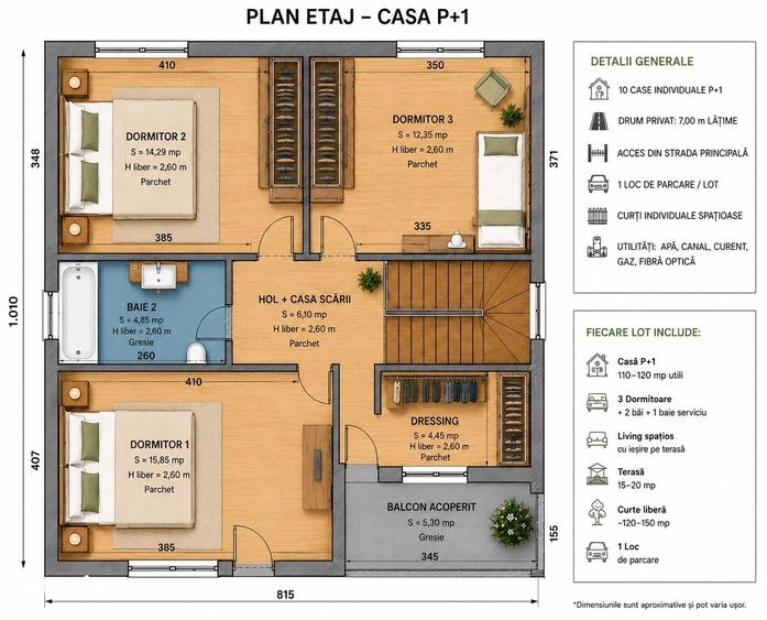 Casă cu 4 camere cu Teren 350 Mp în Vidra