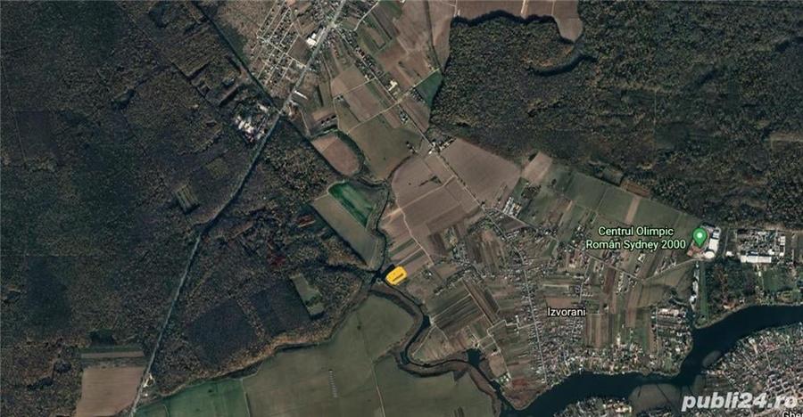 Teren de 852 mp, în Izvorani