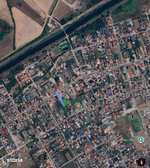 600mp, centru Utvin, 28m front, ideal duplex - 3