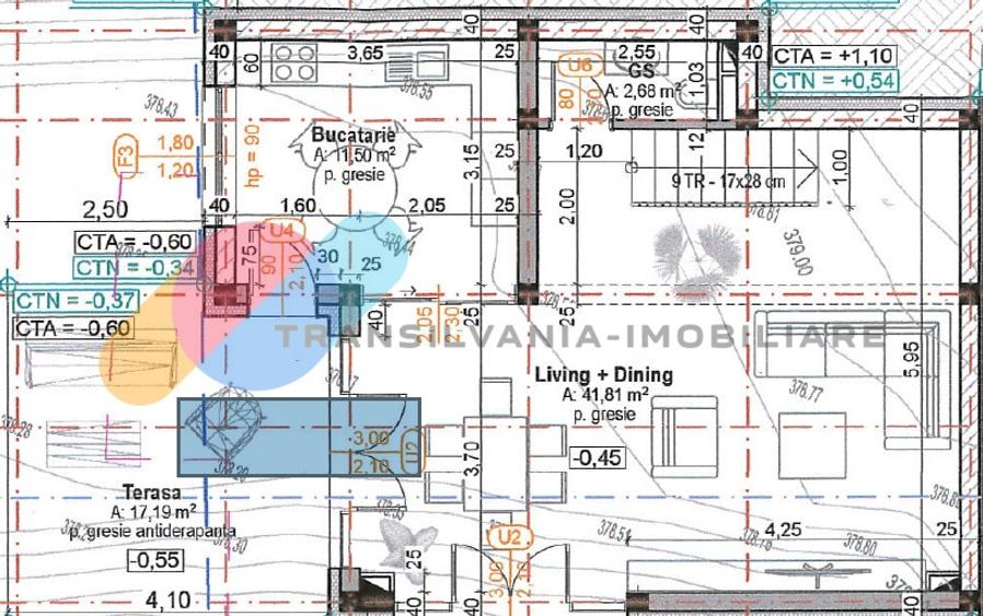 Duplex cu 4 camere cu Canalizare în Dâmbul Rotund