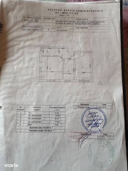 Apartament cu 2 camere în Dobroești
