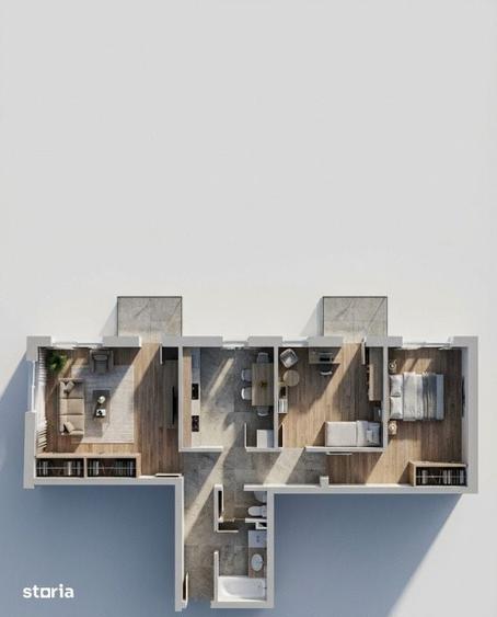 Apartament cu 3 camere în Iris — fotografia 1