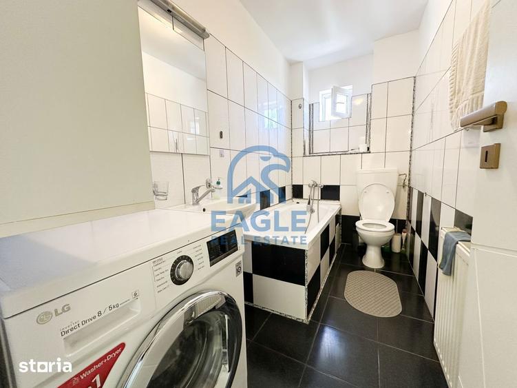 Apartament cu 2 camere decomandat, mobilat în Central