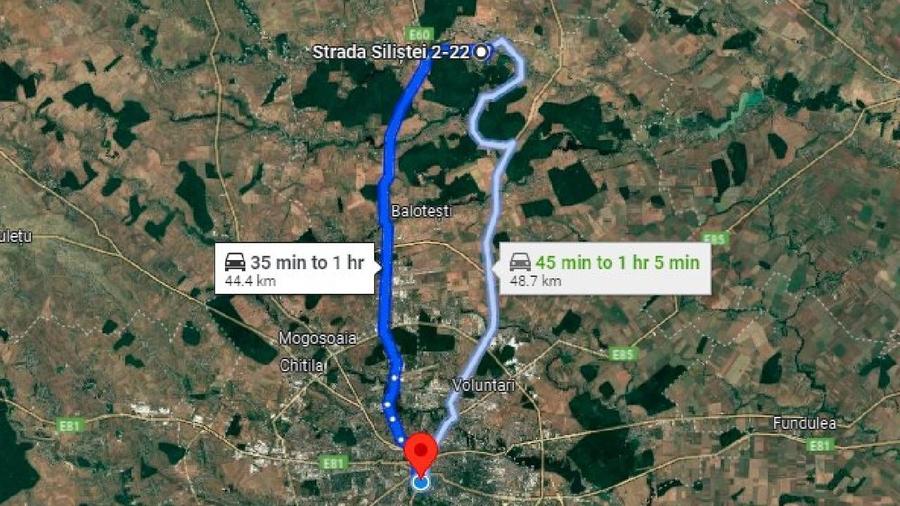 Teren Construcții intravilan de 2470 mp, în Gruiu