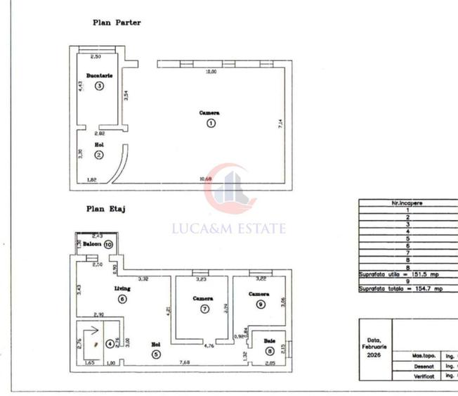 Apartament cu 6 camere în Aradului