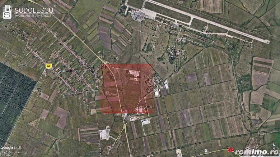 Teren de 18379 mp, în Aeroport